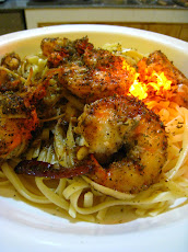 Seafood Garlic Pasta