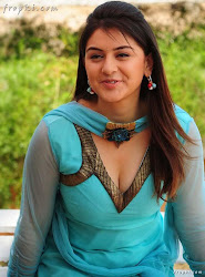 child artist hansika young cleavage show cute sexy sky blue red salwar kameez big boobs show desi indian girl