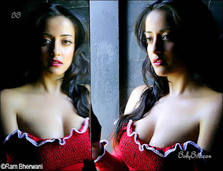 Raima Sen Red Hot Babe cleavage show