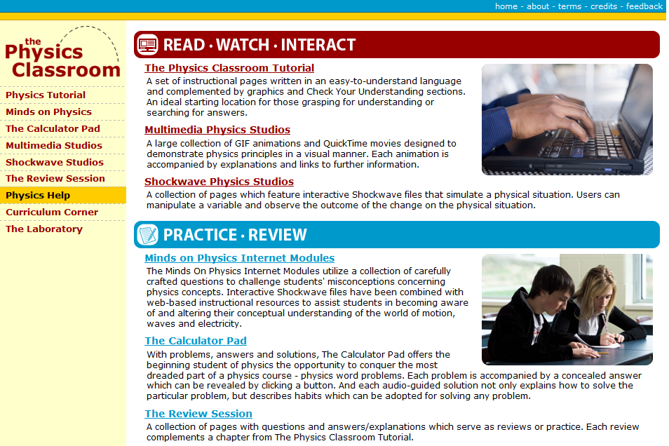Physics sites image