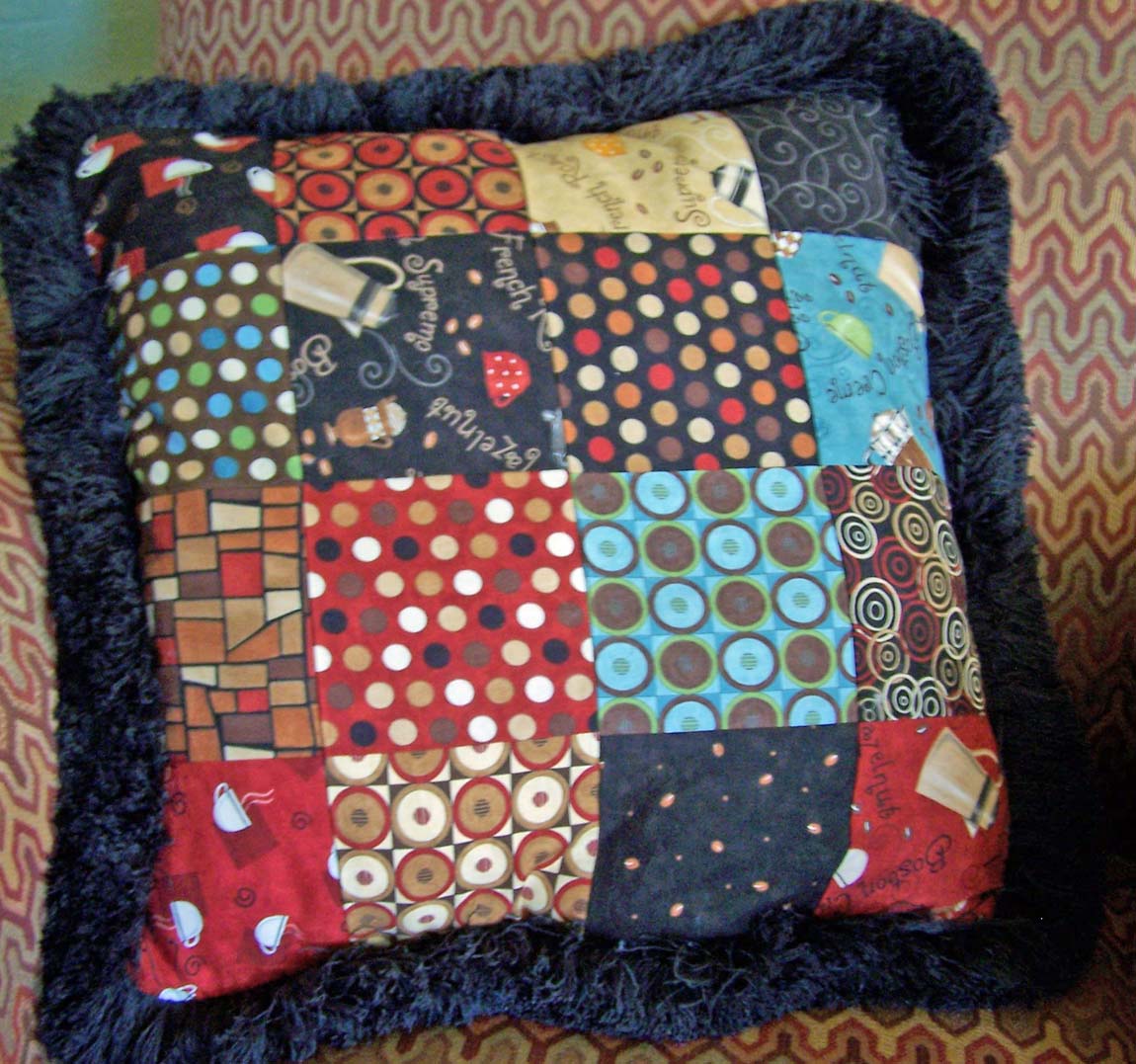 TreasuresnTextures Pillow for the Coffee Lover