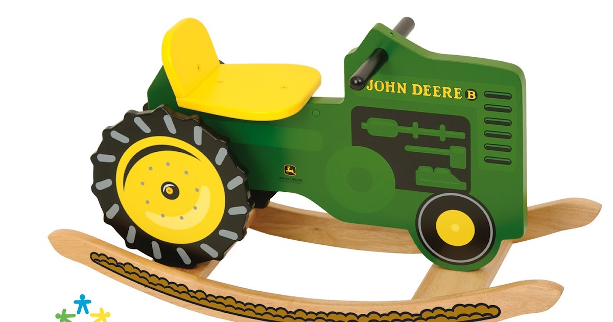 Captains Bed Childrens Furniture John Deere Rocking Tractor