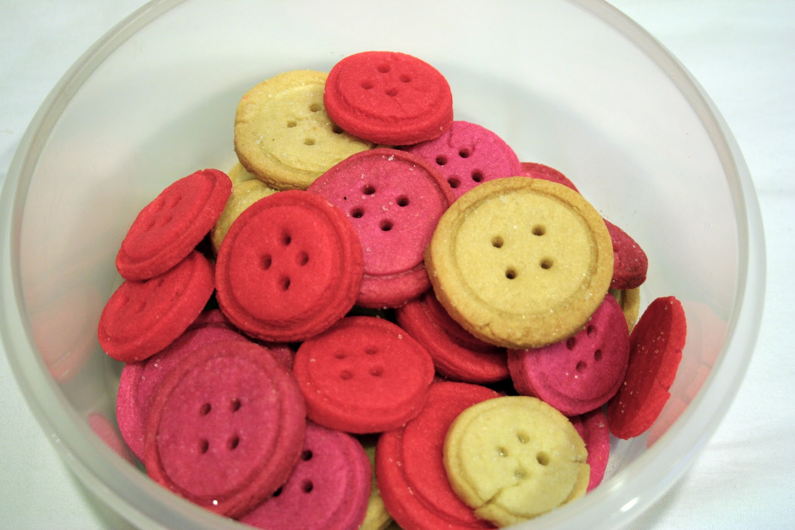 Valentine’s Button Cookie Bouquet