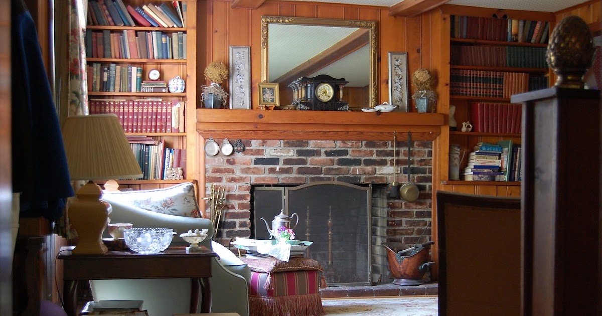 Little Red House Tea in the Library