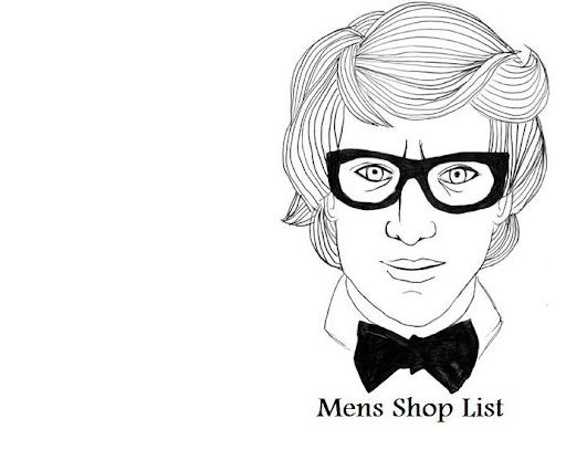 Mens Shop List