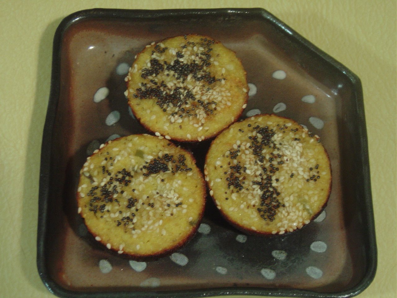 Baking at Midnight Handvo/Handwa Gujarati Appetizer