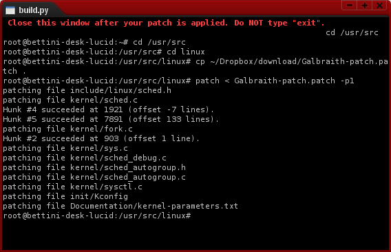 How Do I Apply A Kernel Patch