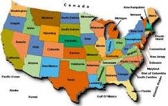 Map of the USA