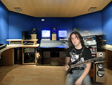 Guitar recording session