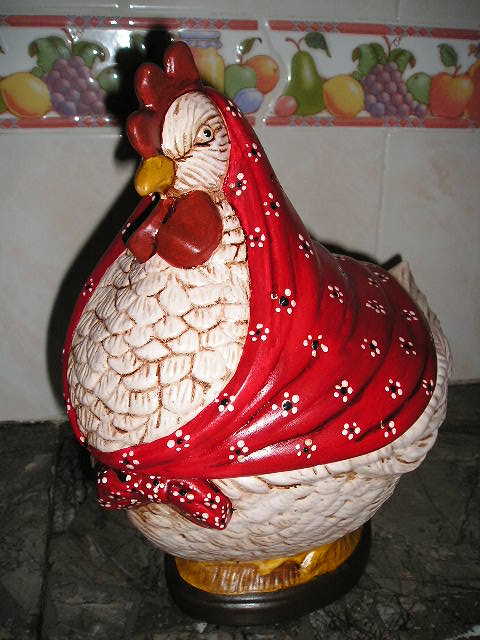 GALLINA PORTA HUEVO