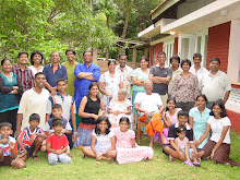 Jeyaraj with the entire family