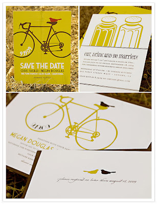 Bicycle Wedding Invitations