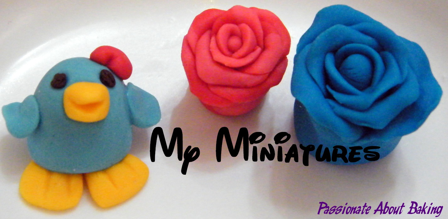 Fondant Miniature Figurines Passionate About Baking