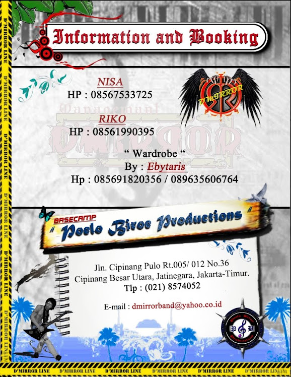 Information and Booking D'Mirror