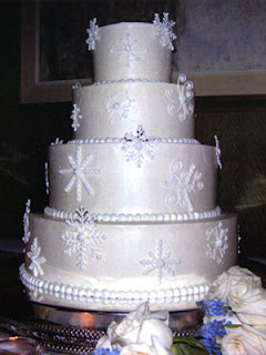 Special winter wedding cakes 3