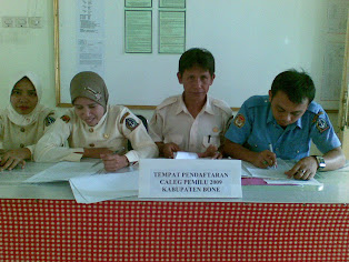 Verifikasi Berkas Caleg Bone 2009