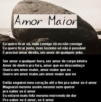 AMOR MAIOR