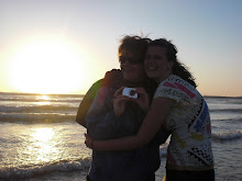 Mom and I on the beach