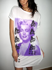 Marilyn Monroe Skulls Warhol Pop Art Rock T-Shirt L