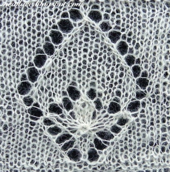 All Knitted Lace Estonian Lace Waterlily pattern
