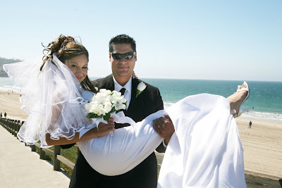Beach Wedding  Angeles on Los Angeles Wedding Photographer   Sunset Bride Photography  December