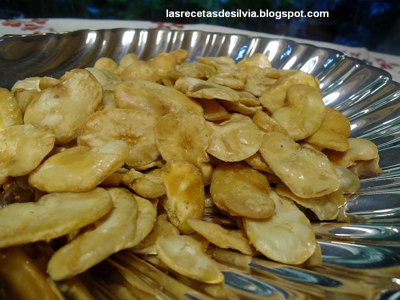 Las recetas de Silvia Ideas para picadas, habas fritas saladas y habas