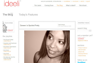 Ideeli, my favorite sample