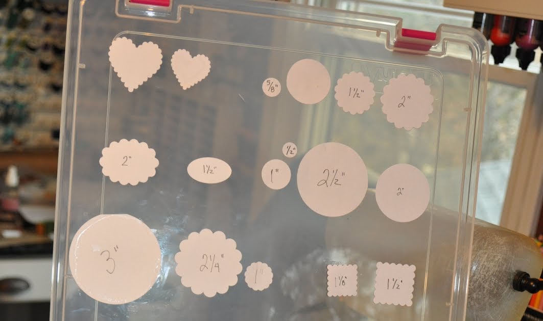 Creations By Christie Paper Punch Storage