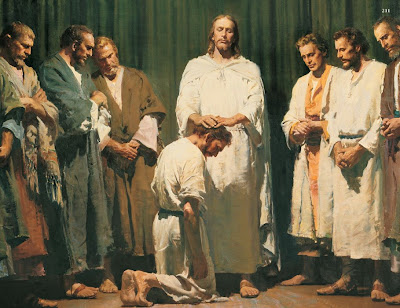jesus resurrection painting. Painting: Harry Anderson