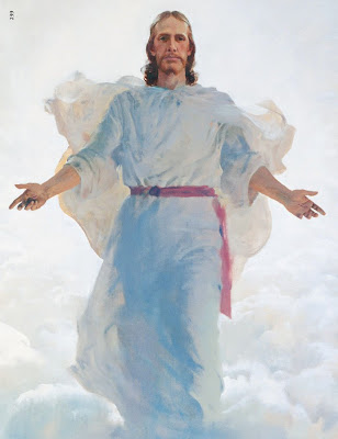 jesus resurrection painting. Painting: Harry Anderson