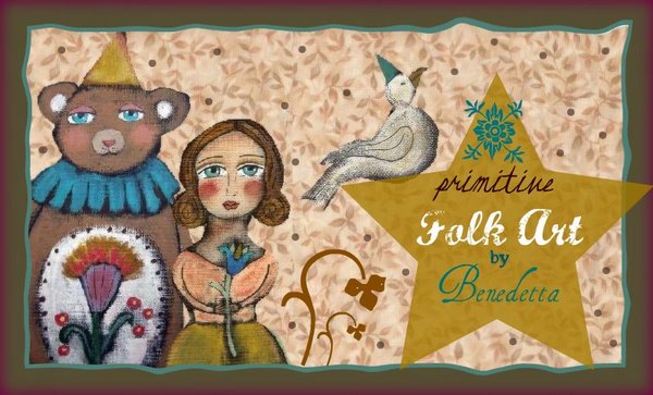 Primitive Folk Art by Benedetta
