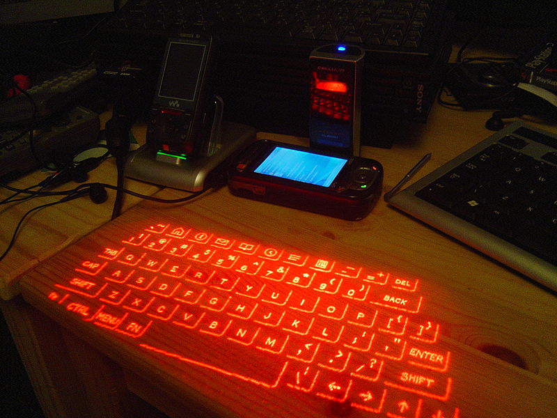 Perangkat Komputer Projection keyboard