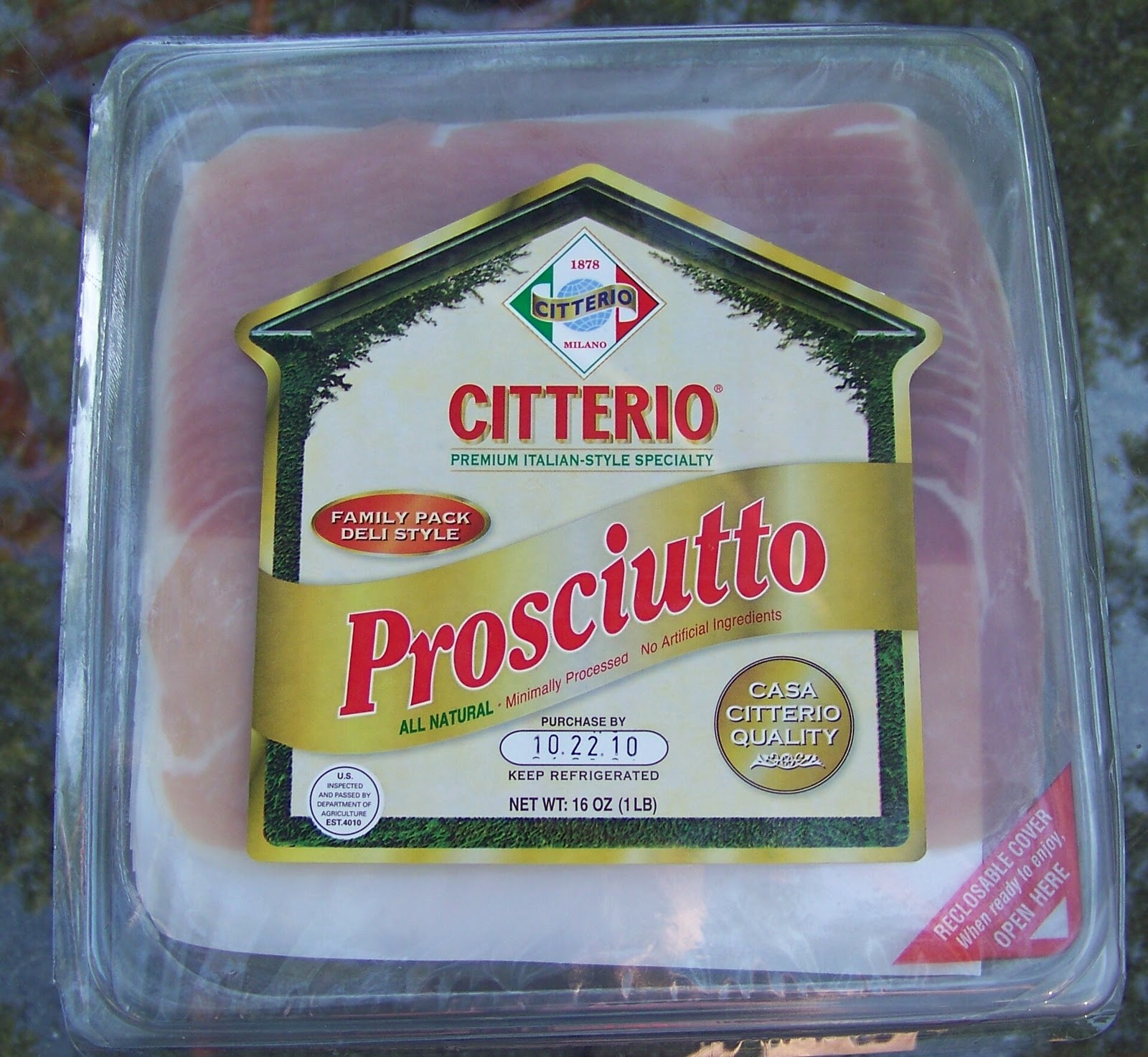 Costco Cuisine Pasta, Peas & Prosciutto