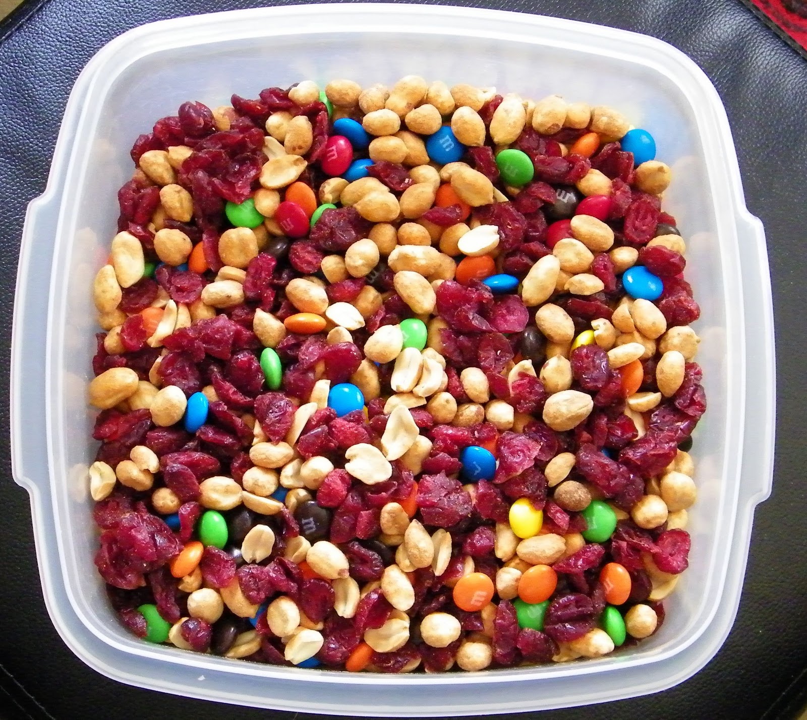 Costco Cuisine Trail Mix With Craisins, Peanuts and M&M's