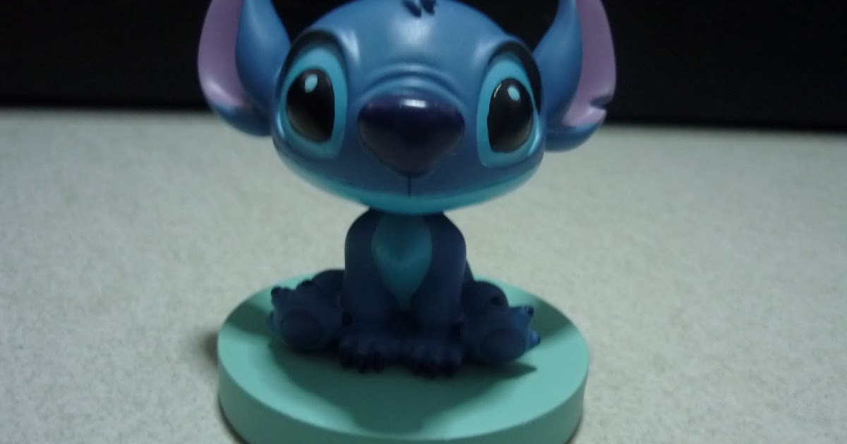 Disney Anime Toys DAT Disneyland Stitch Bobblehead Figure