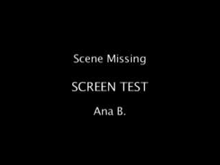 Screen Test de Ana Bezelga
