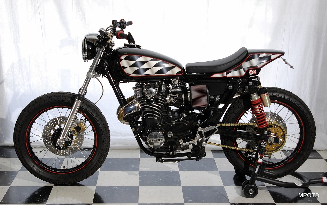 Possibly The Nicest XS650 Street Tracker I've Seen Yet. 