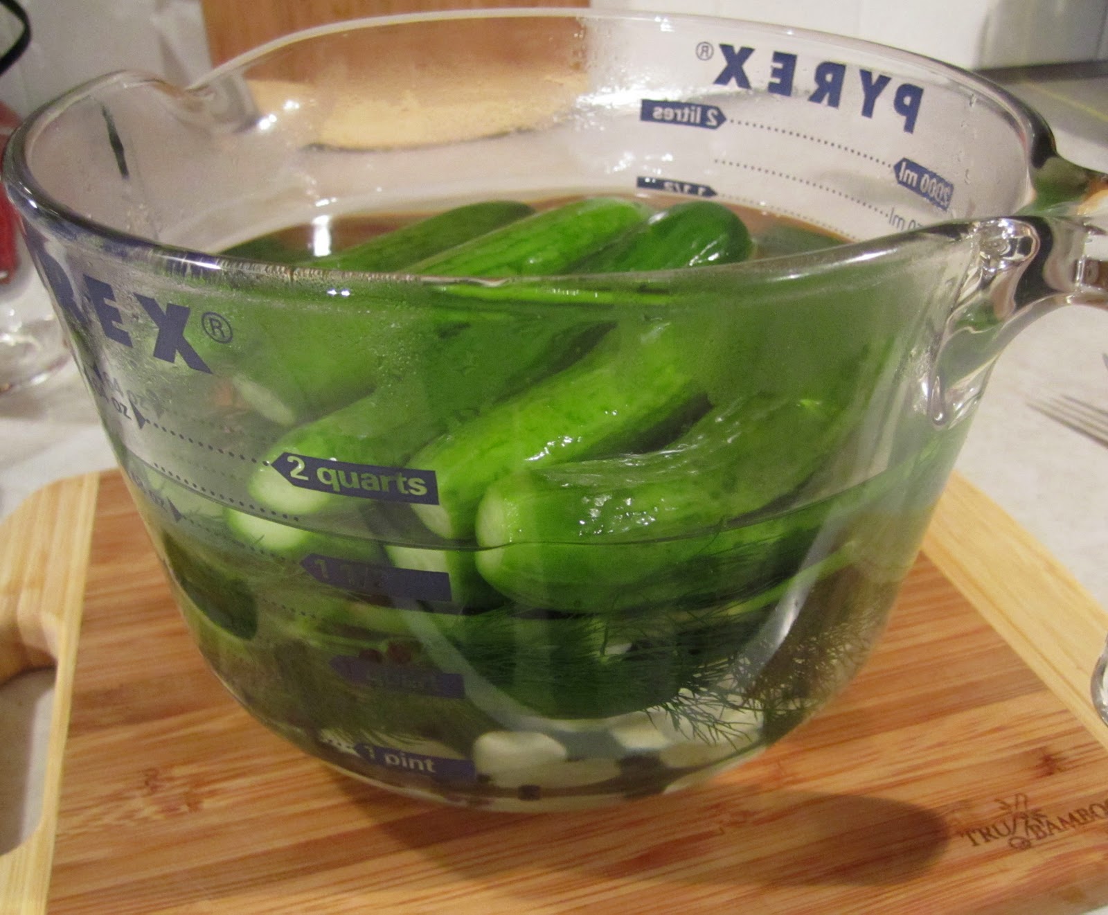 Quick Pickled Cucumbers Recipe RecipeStudio