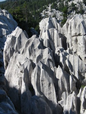 cliffs in Velebit
