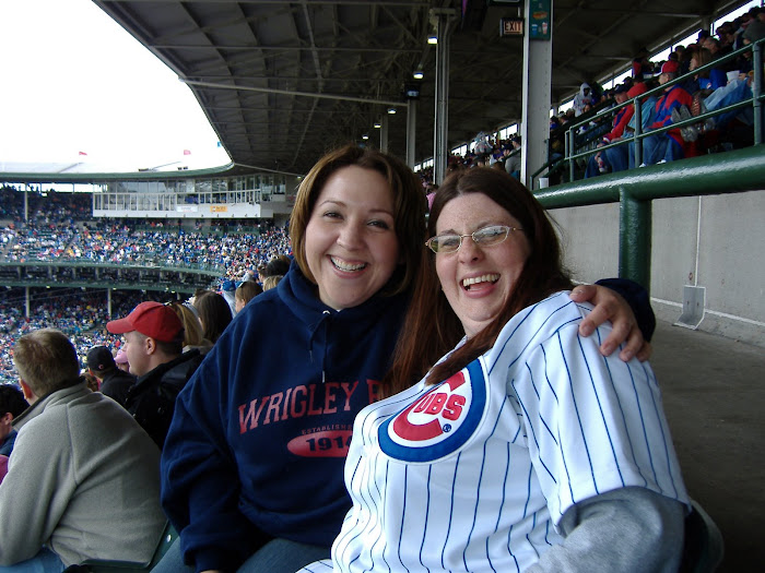 At the Cubs game