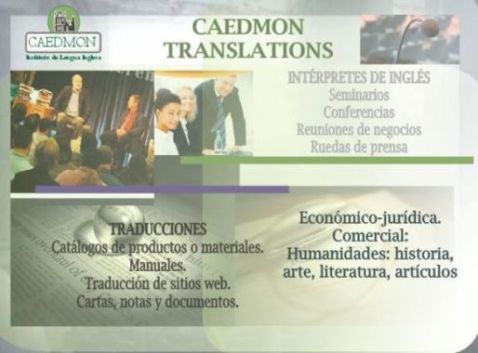 Caedmon Translations