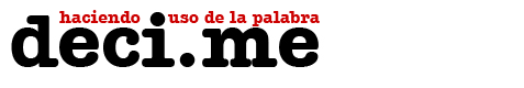 Haciendo uso de la palabra