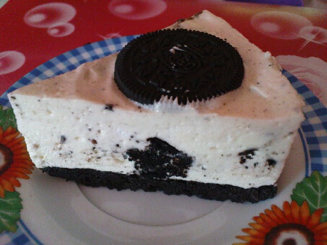 Bake With Mylla Resepi Oreo Cheese Cake Chiller