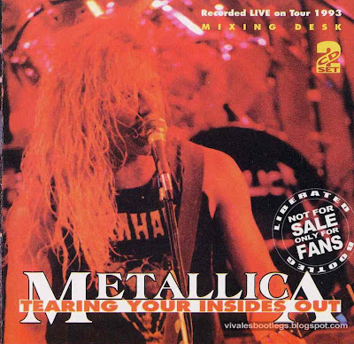 Metallica Tearing Your Insides Out 1993 Metallica+tearing+yiout+live+93+front
