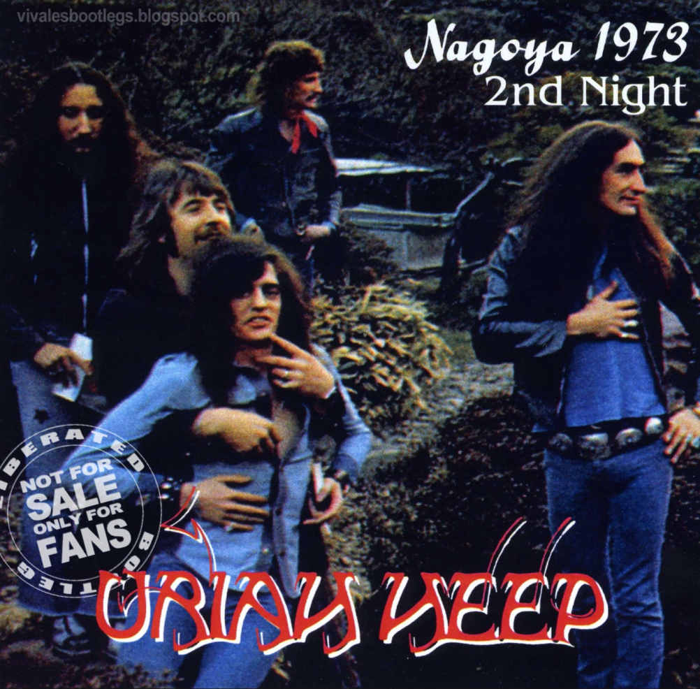Viva Les Bootlegs Uriah Heep Nagoya 1973 2nd Night Ngagoyashi Koukaido Nagoya Japan 1973 Double Cd Japanese Bootleg Good Audience 320 Kbps