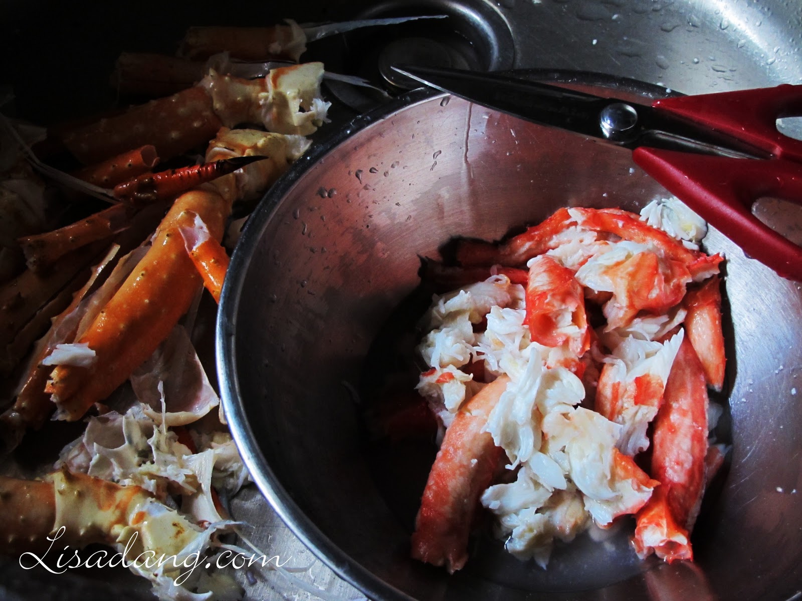 Dang It Delicious Porridge with King Crab and Shrimp