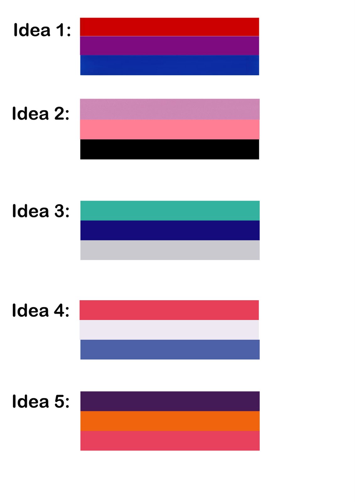 Colour Scheme Ideas