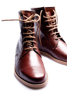 кожаные мужские ботинки