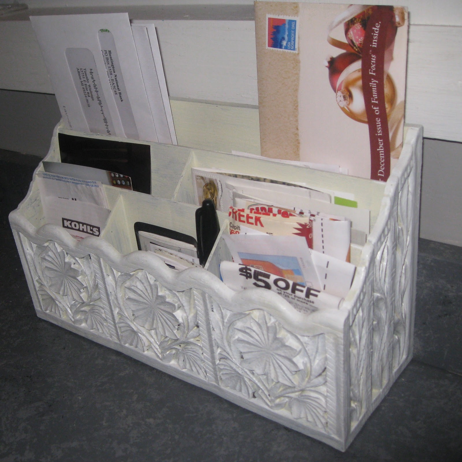 Mail organizer before n after