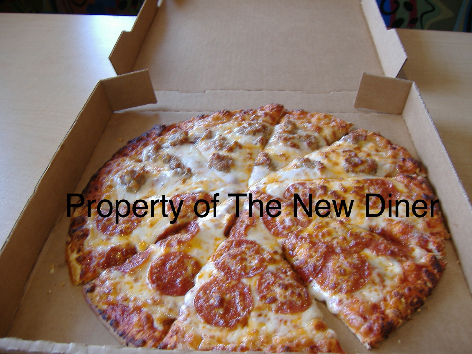 The New Diner Straw Hat PizzaClosed